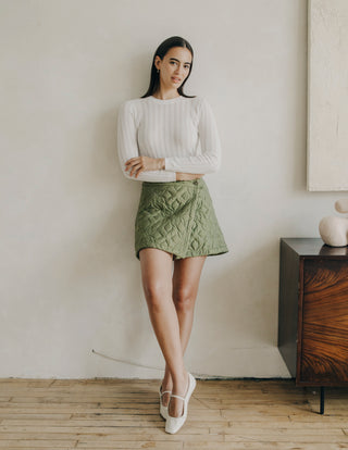 Melanie Quilted Skirt