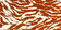 Terracotta Zebra Print