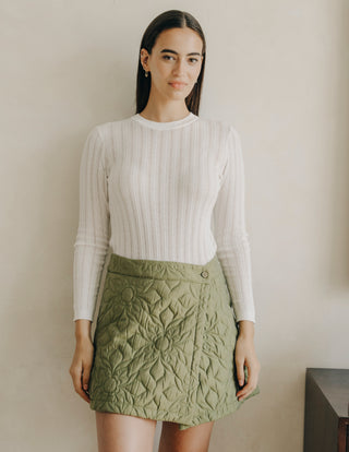 Ｍelanie Quilted Skirt