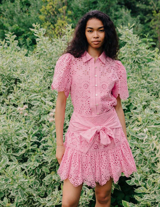 love the label pink dress Love the Label Amira Dress