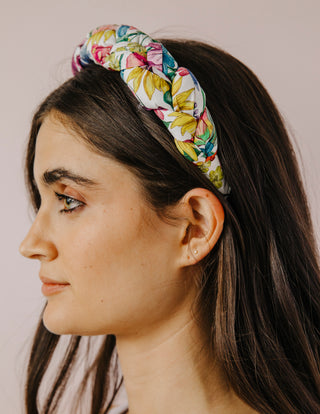 LIBERTY PRINT BONNIE BRAIDED HEADBAND