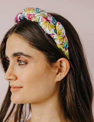 LIBERTY PRINT BONNIE BRAIDED HEADBAND