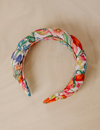 LIBERTY PRINT BONNIE BRAIDED HEADBAND