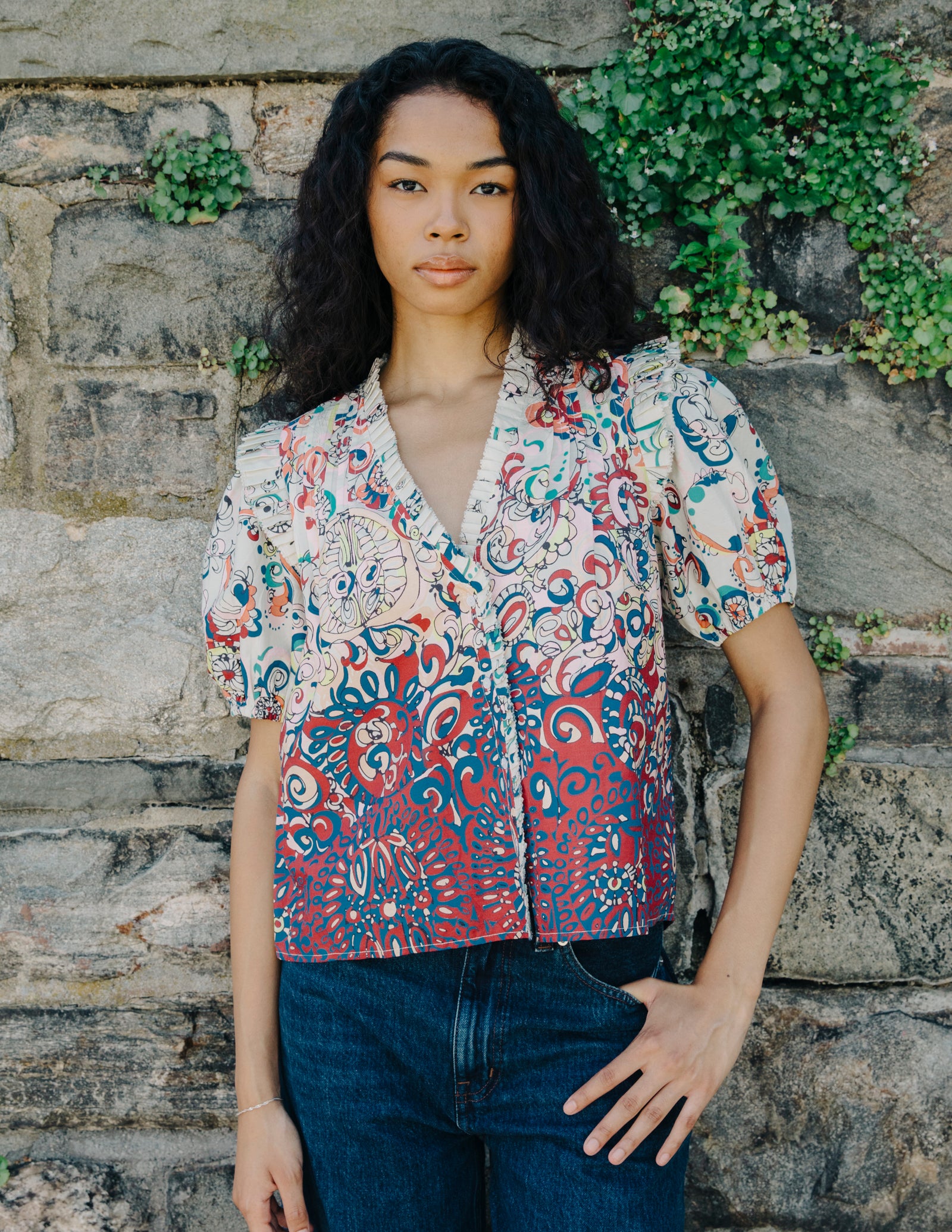 【美品】L'Appartement アパルトモンRomantic Blouse 2 WAY BLOUSE（シャツ／ブラウス）｜L'Appartement