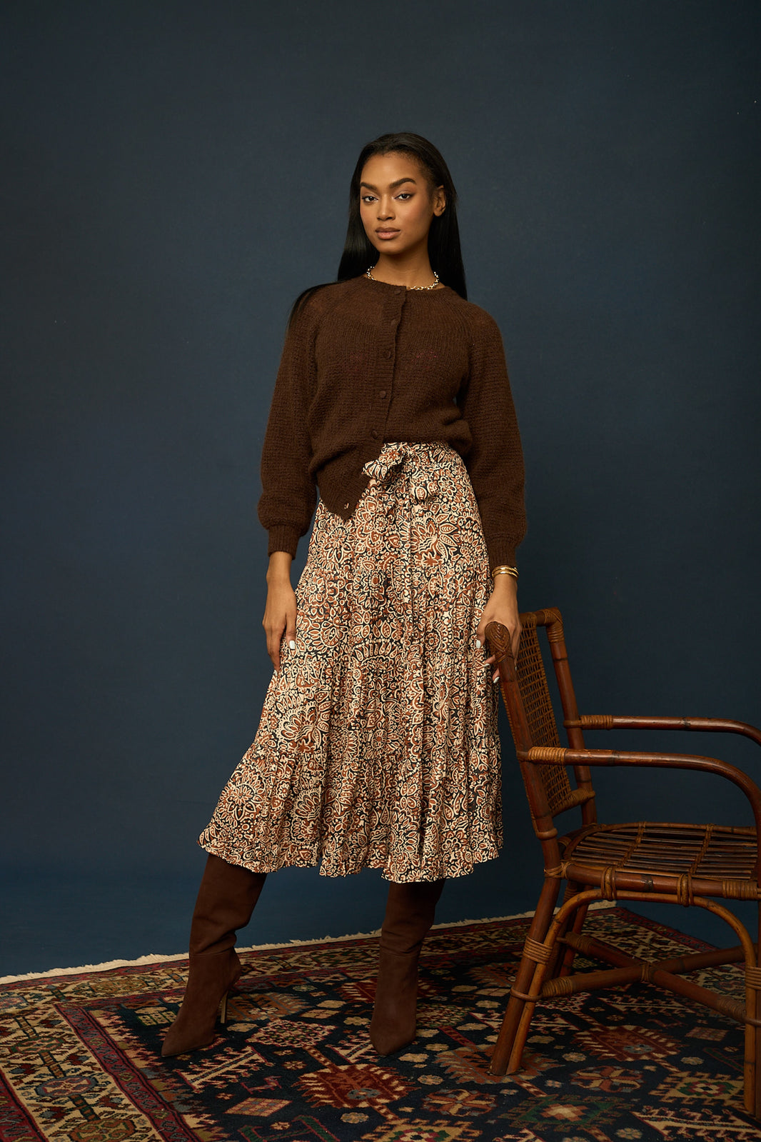 Love the Label Dawson Top in Cinnamon