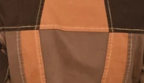 Brown Paneled Denim