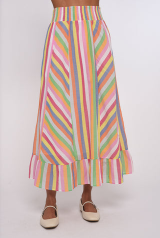Surya Stripe Skirt