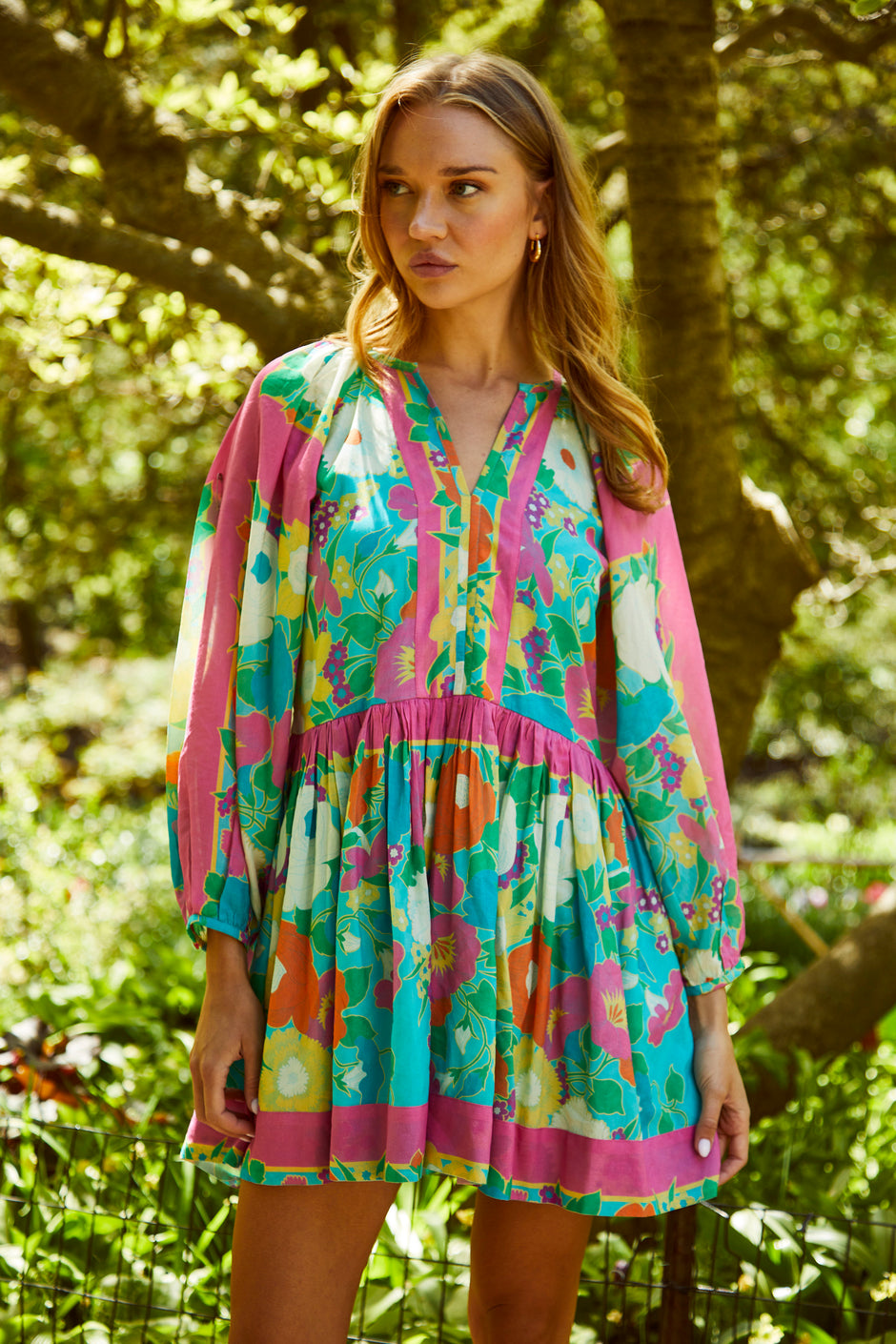 ROMANCE THE LABEL - Sade Sleeve Dress (AU 14)