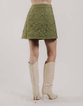 Ｍelanie Quilted Skirt