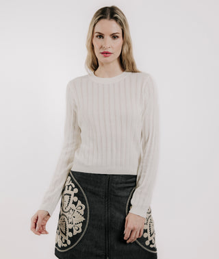 Sarafina Pointelle Knit