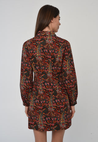 Marta Long Sleeve Mini Dress