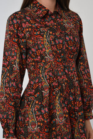 Marta Long Sleeve Mini Dress