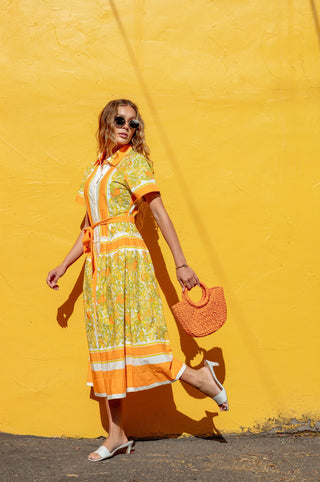 love the label midi dress Love The Label Drew Midi Dress BATTERSEA/MULTI / XL