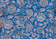 Queenie Blue Block Print