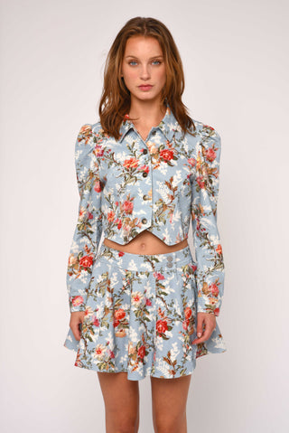 Lainy Denim Mini Skirt