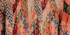 Patchwork Herringbone Print